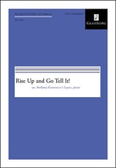 Rise Up and Go Tell It! SA choral sheet music cover